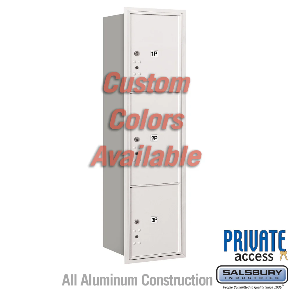 Recessed Mounted 4C Parcel Locker with Rear Loading Access - Image 3