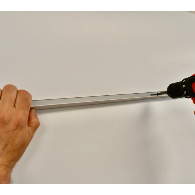 RELIABILT 144-in Galvanized Steel White Wall Moulding Trim - Image 3