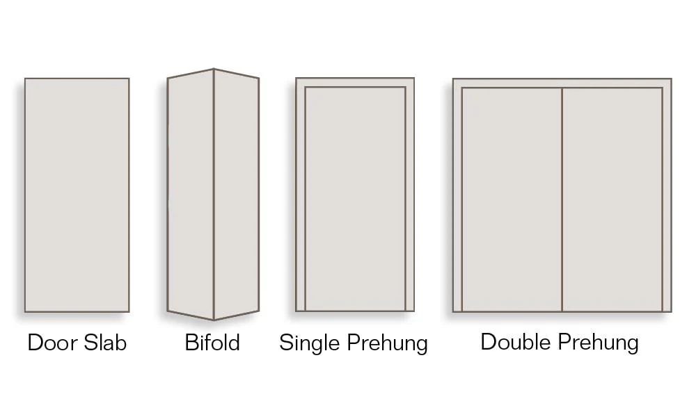 RELIABILT 30-in x 80-in Primed Half Lite Slab Front Door with Clear Glass - Image 3