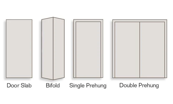 RELIABILT 32x80 Wood Half Lite Primed Slab Front Door - Image 3