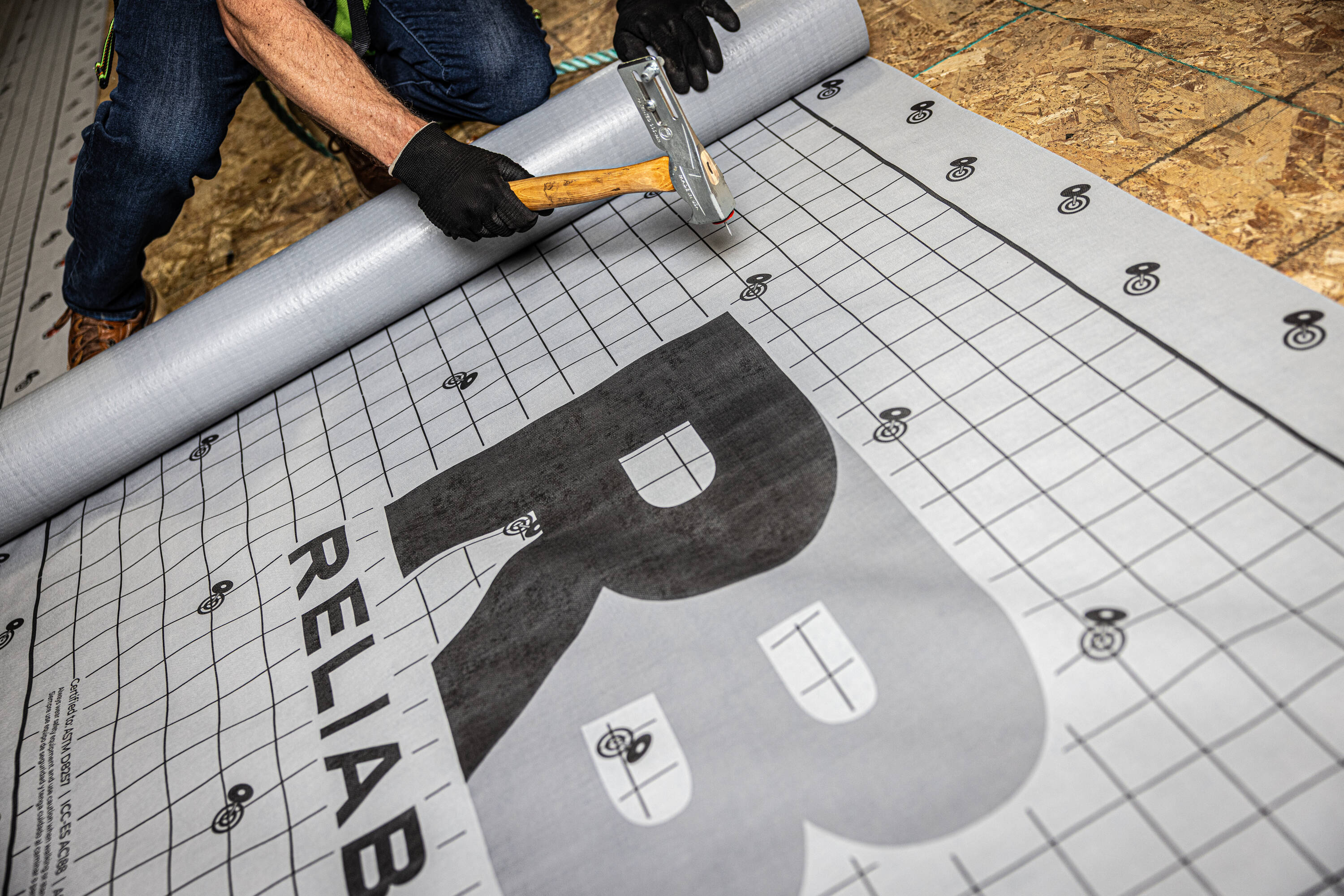 RELIABILT Synthetic Roof Underlayment, 48-in x 3.7, 1,000-sq ft Roll - Image 5