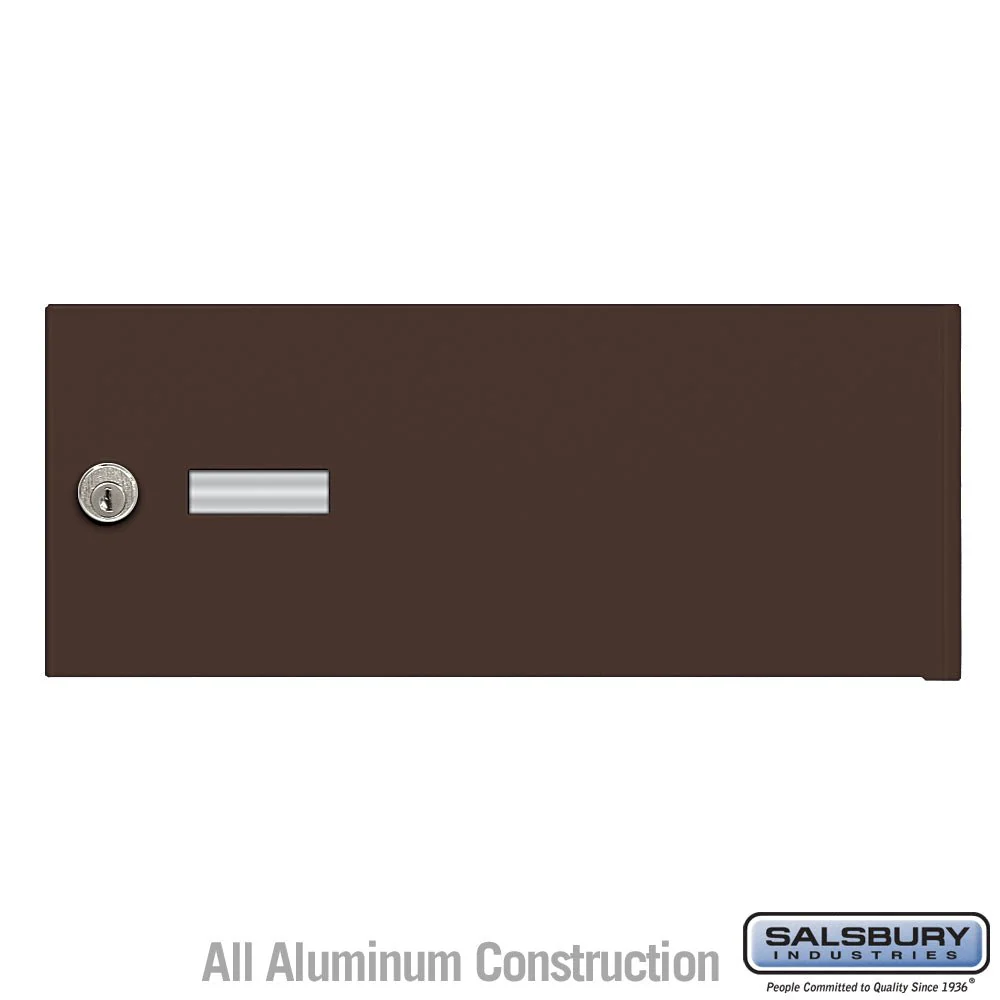Replacement Door and Lock for 4B+ Horizontal Mailbox with Keys - Bronze