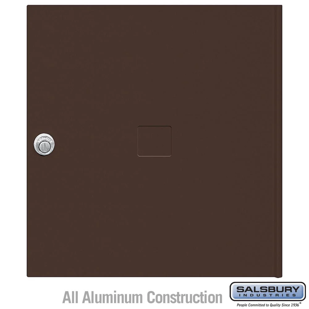 Replacement Door and Lock for 4C Horizontal Mailbox - Bronze