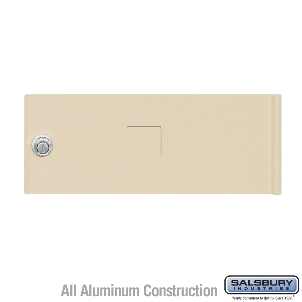 Replacement Door and Lock for Standard C Size Cluster Box Unit with 3 Keys - Sandstone - Image 2