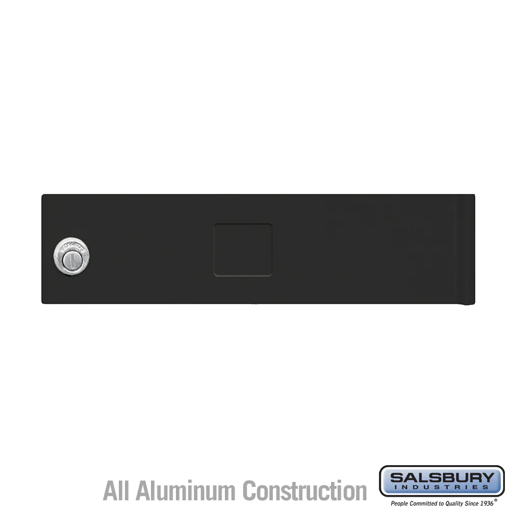 Replacement Door and Lock for Cluster Box Unit with 3 Keys - Black - Image 2