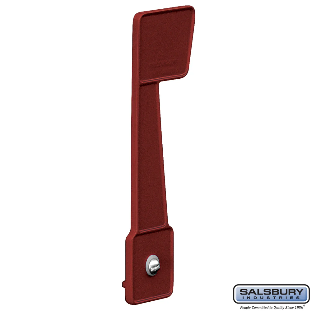 Replacement Flag for Deluxe Rural Mailbox - Burgundy