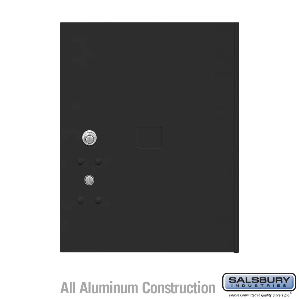 Replacement Parcel Locker Door with Tenant Lock and Keys for Standard 5 High 4C Horizontal Parcel Locker