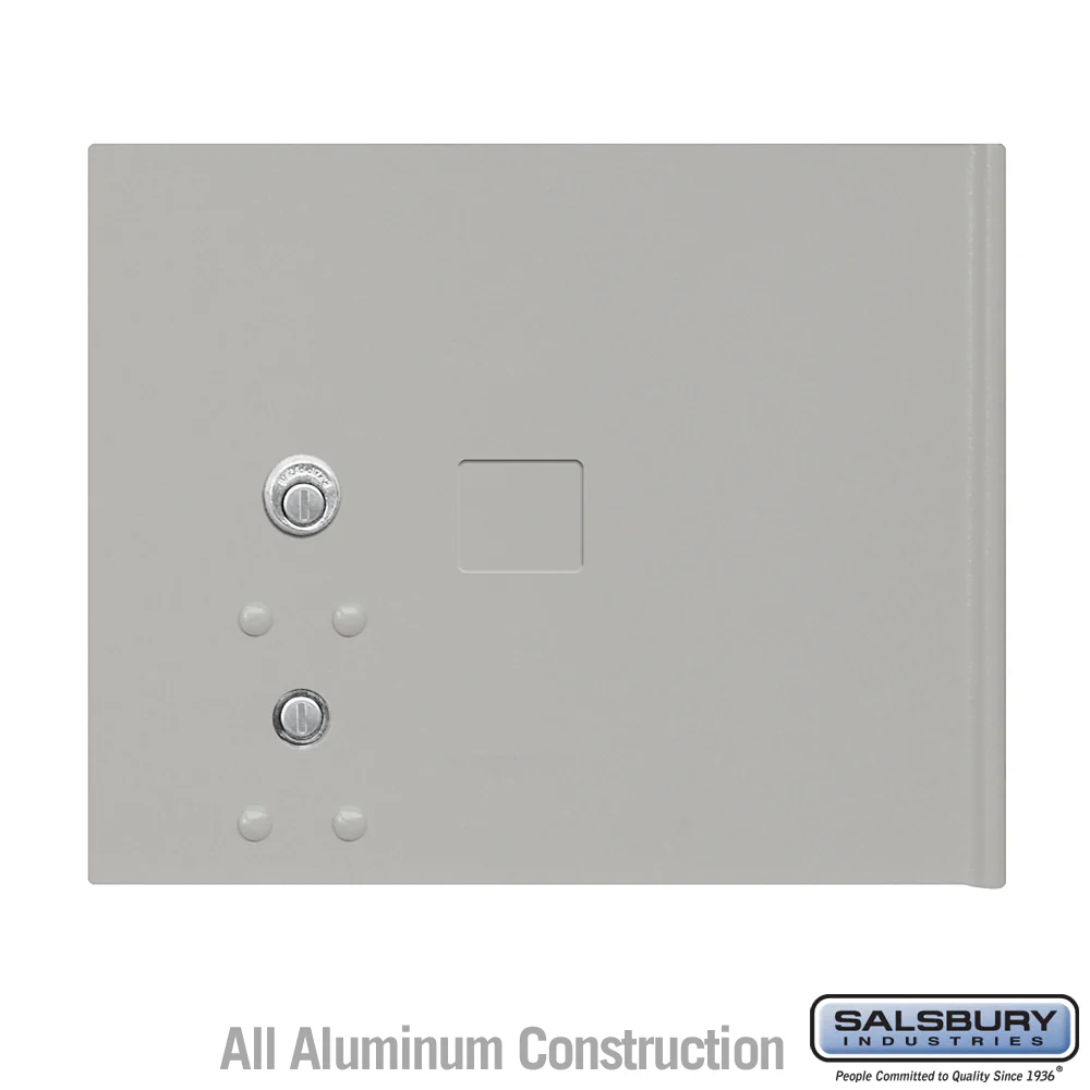 Replacement Parcel Locker Door with Tenant Lock for Cluster Box Unit - Gray