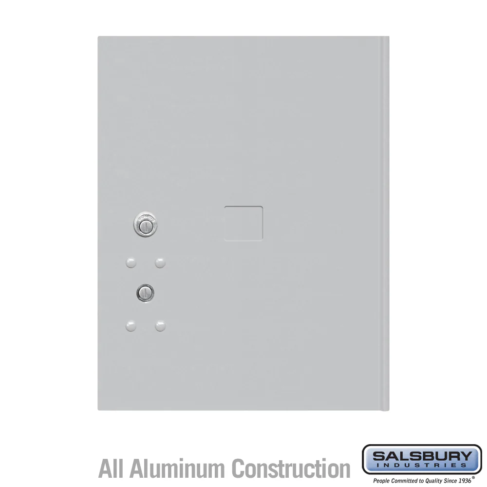 Replacement Parcel Locker Door with Tenant Lock for Standard 5 High Horizontal Parcel Locker