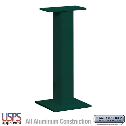 Replacement Pedestal for Cluster Box Units in Green