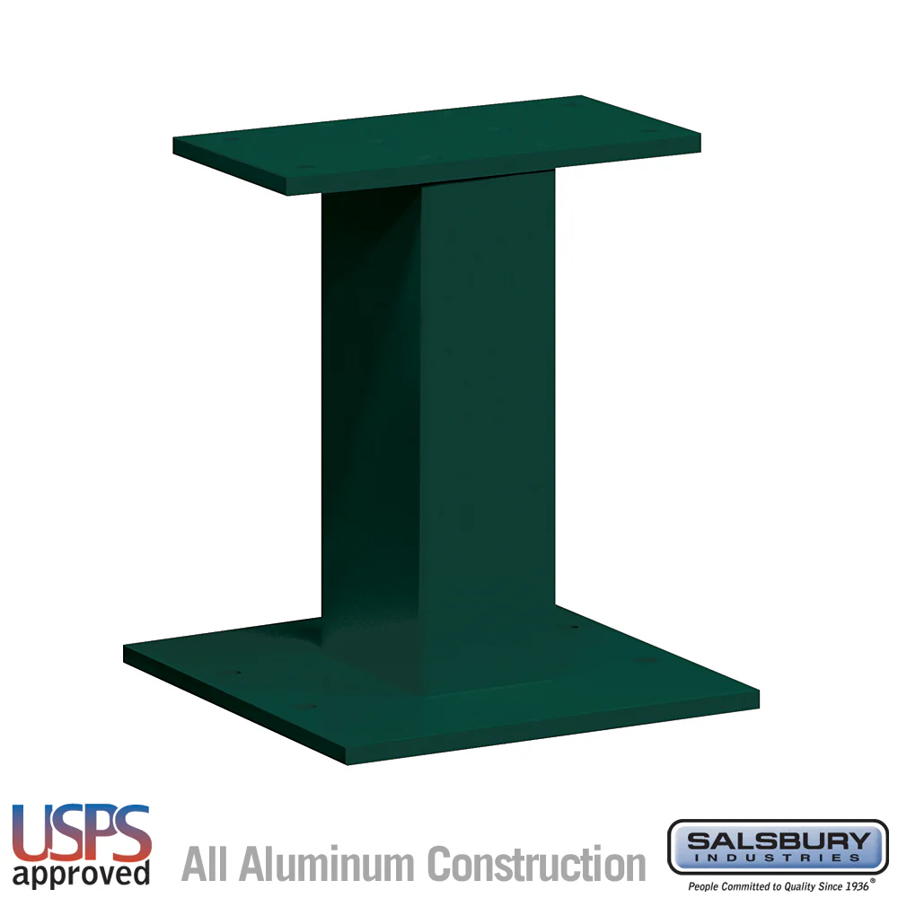 Replacement Pedestal for Cluster Box Units in Green