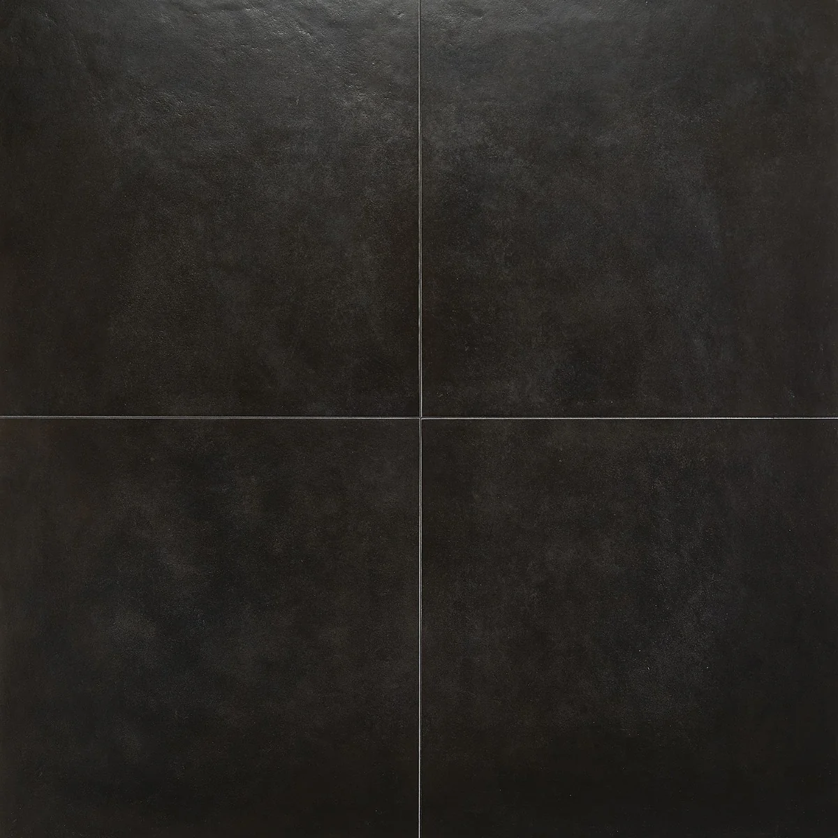 Rethink Leather Black 24x24 Matte Porcelain Tile by Lux Tile - Image 2