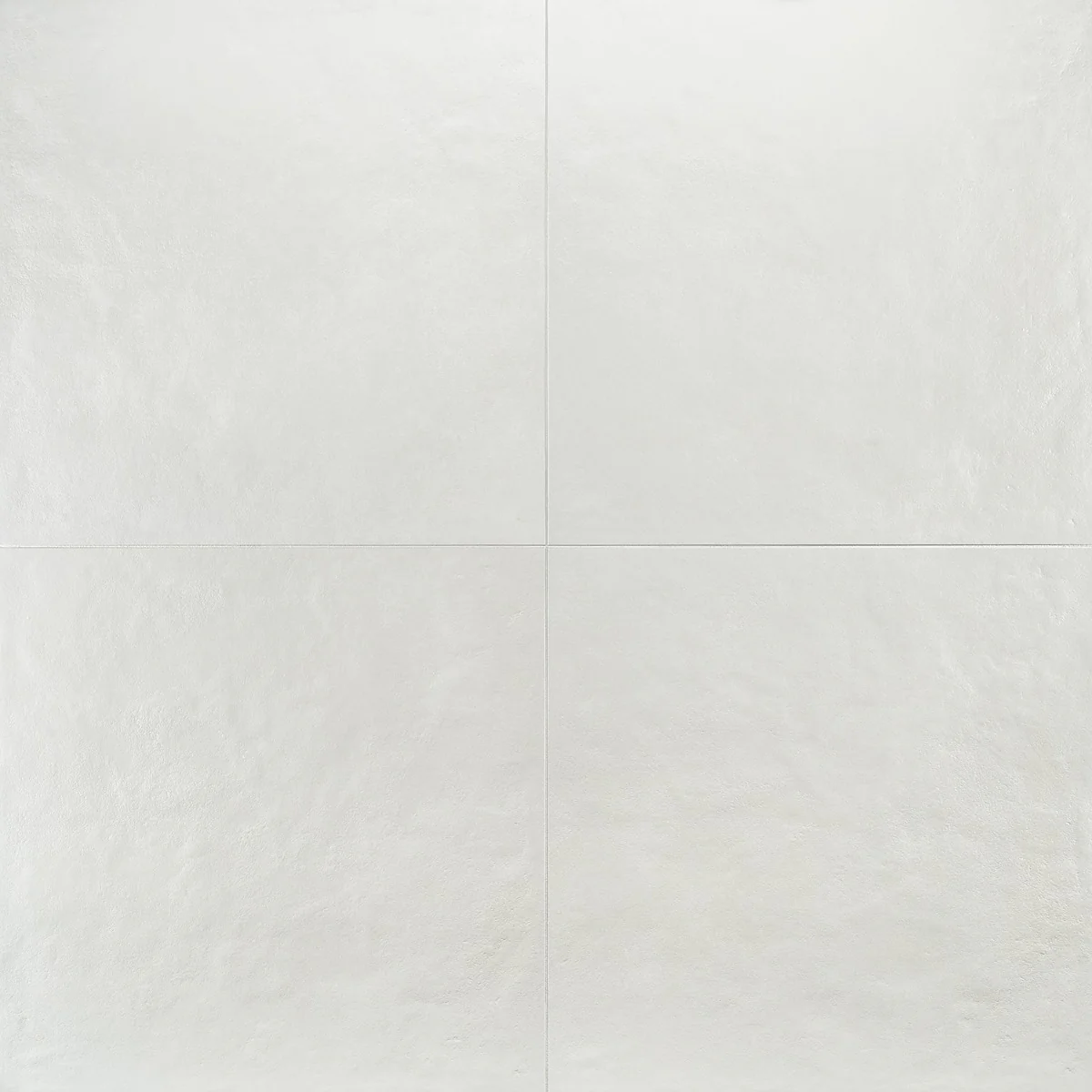 Rethink Plaster White Matte Porcelain Tile - 24x24, Made in Italy - Image 2