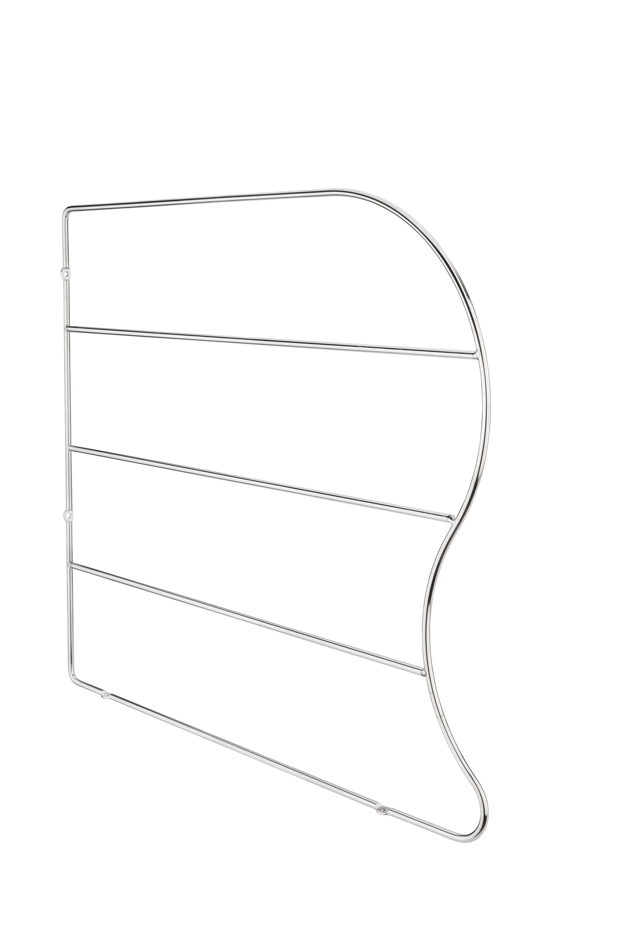 Rev-A-Shelf 0.75-in W x 18-in H 1-Tier Cabinet-Mount Chrome Bakeware Organizer, 20-in D
