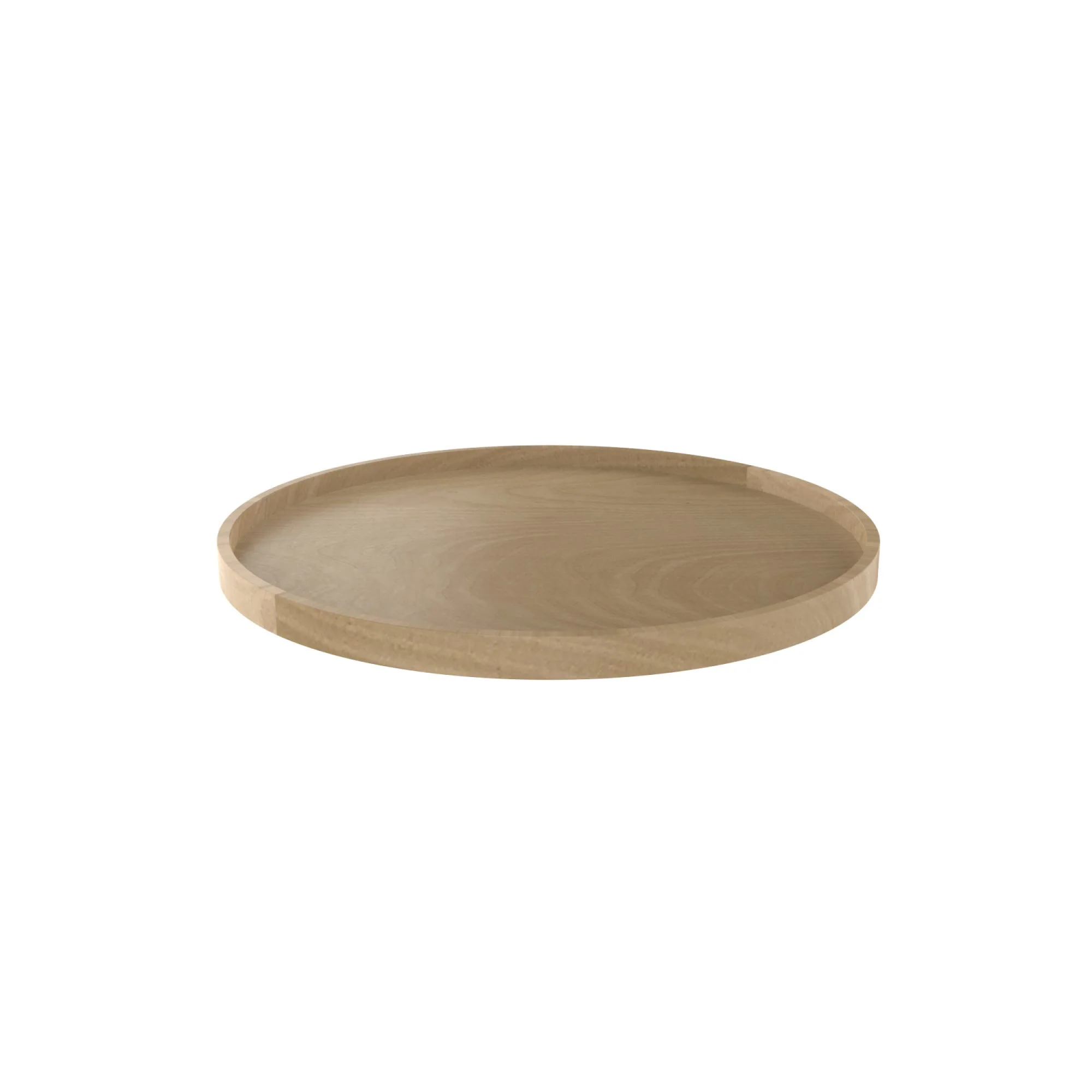 Rev-A-Shelf 1-Tier Wood Full Circle Cabinet Lazy Susan, 28 in, Clear Polyurethane - Image 2