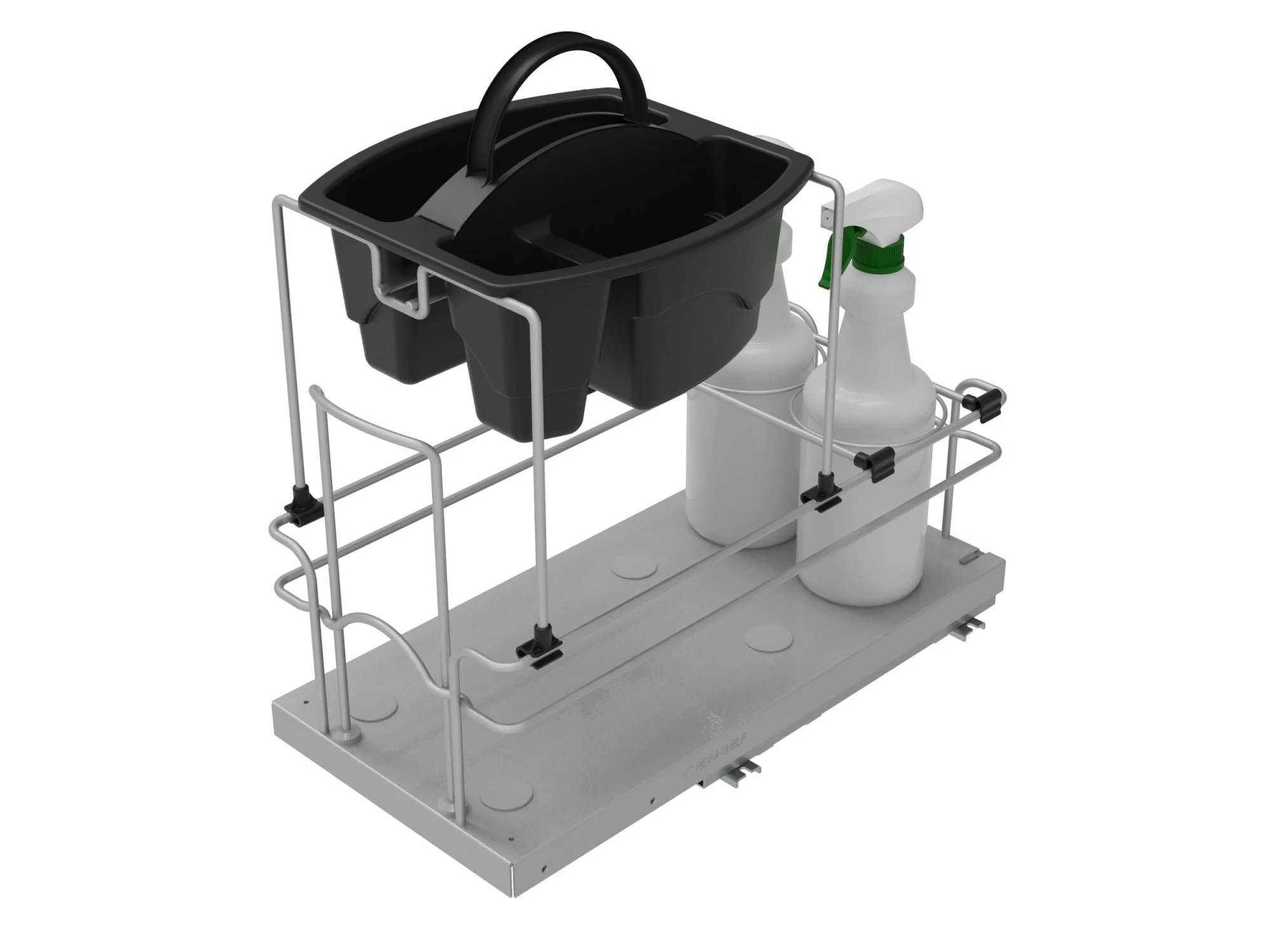 Rev-A-Shelf 11.25-in W x 19.5-in H 1-Tier Metal Cleaning Caddy - Image 2