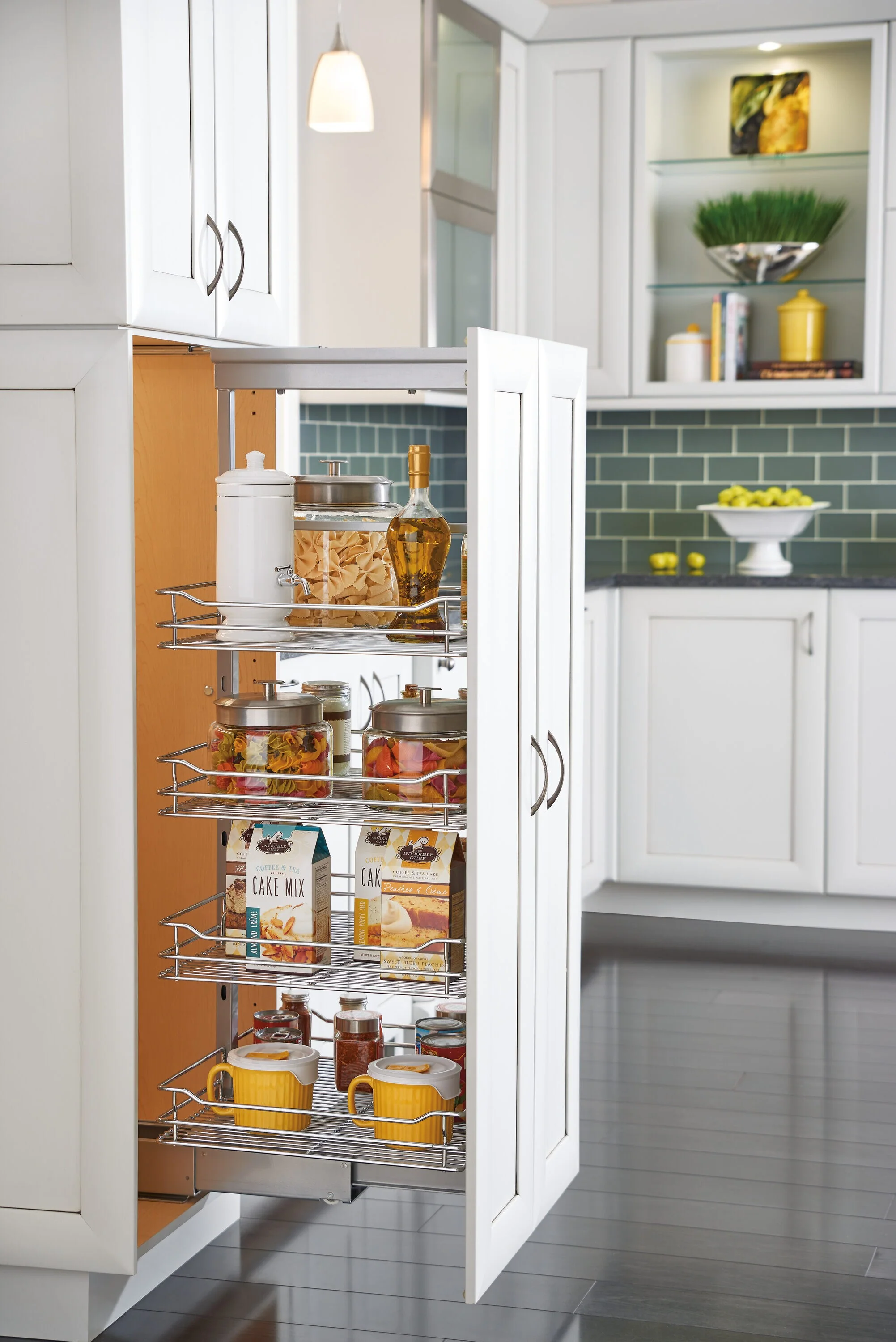 Rev-A-Shelf 14-in W x 74-in H 6-Tier Pull-Out Metal Soft-Close Baskets & Cabinet Organizer - Image 6