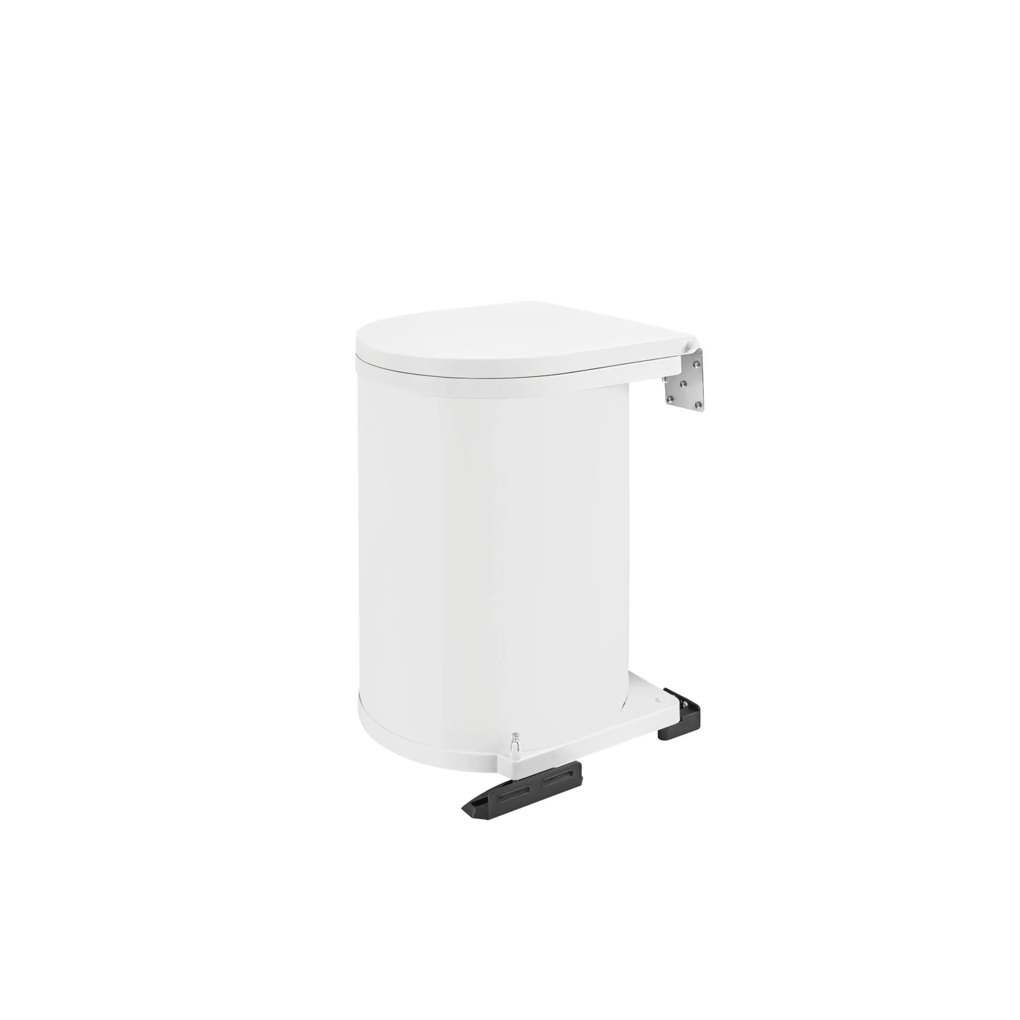 Rev-A-Shelf 15 Liter Pivot-Out Waste Container, White
