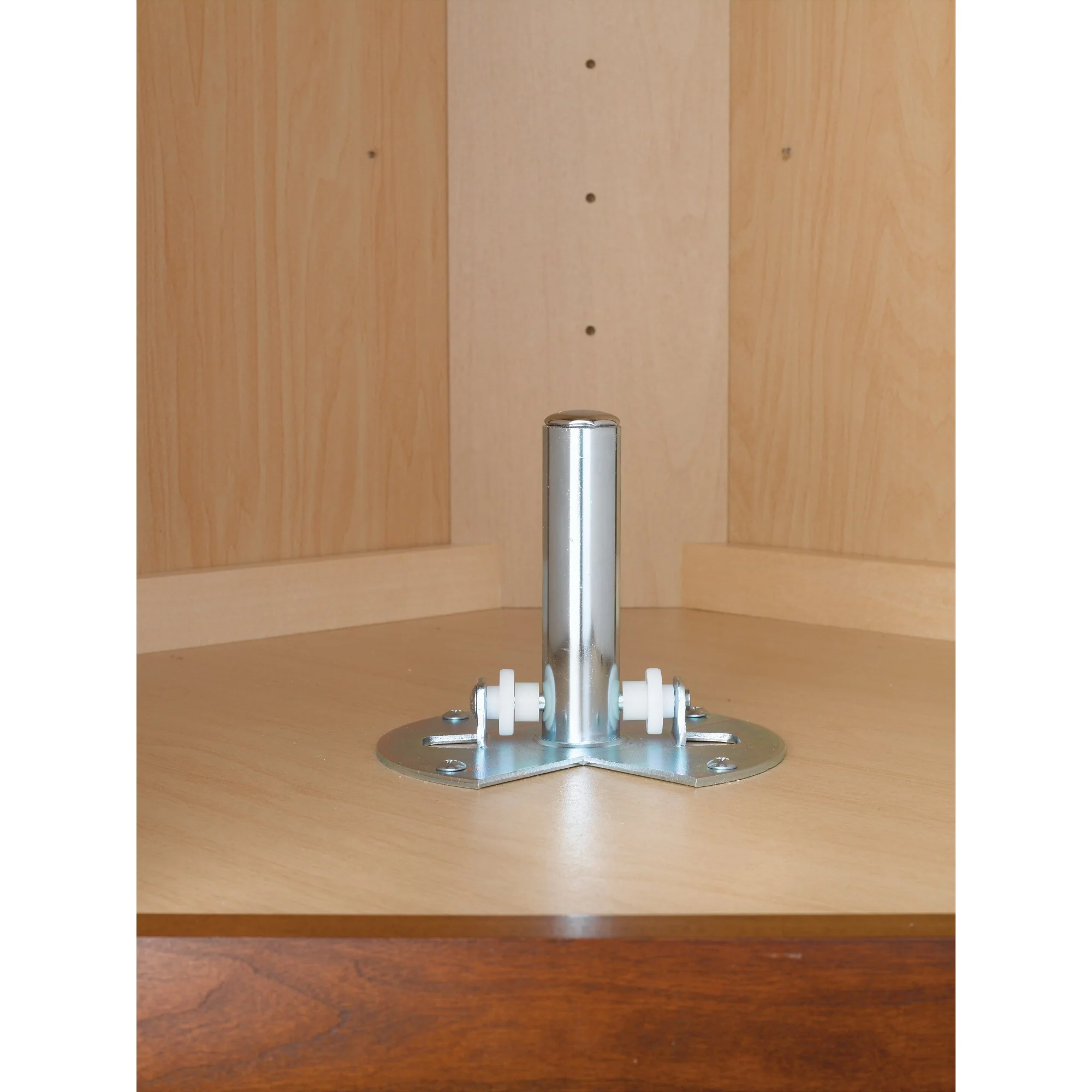 Rev-A-Shelf 16-in White Polymer Full-Circle Lazy Susan with Bottom Mount - Image 2