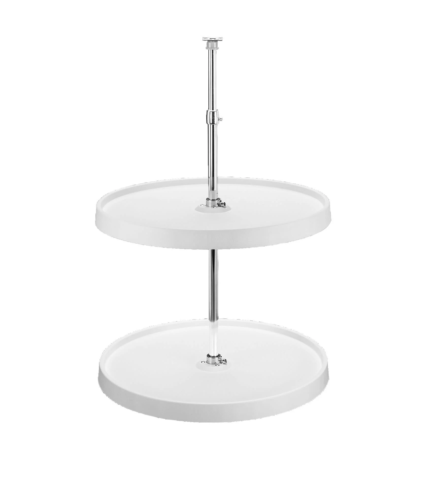 Rev-A-Shelf 2-Tier Plastic Full Circle Cabinet Lazy Susan, 18 in Diameter (6012 Series) - Image 5