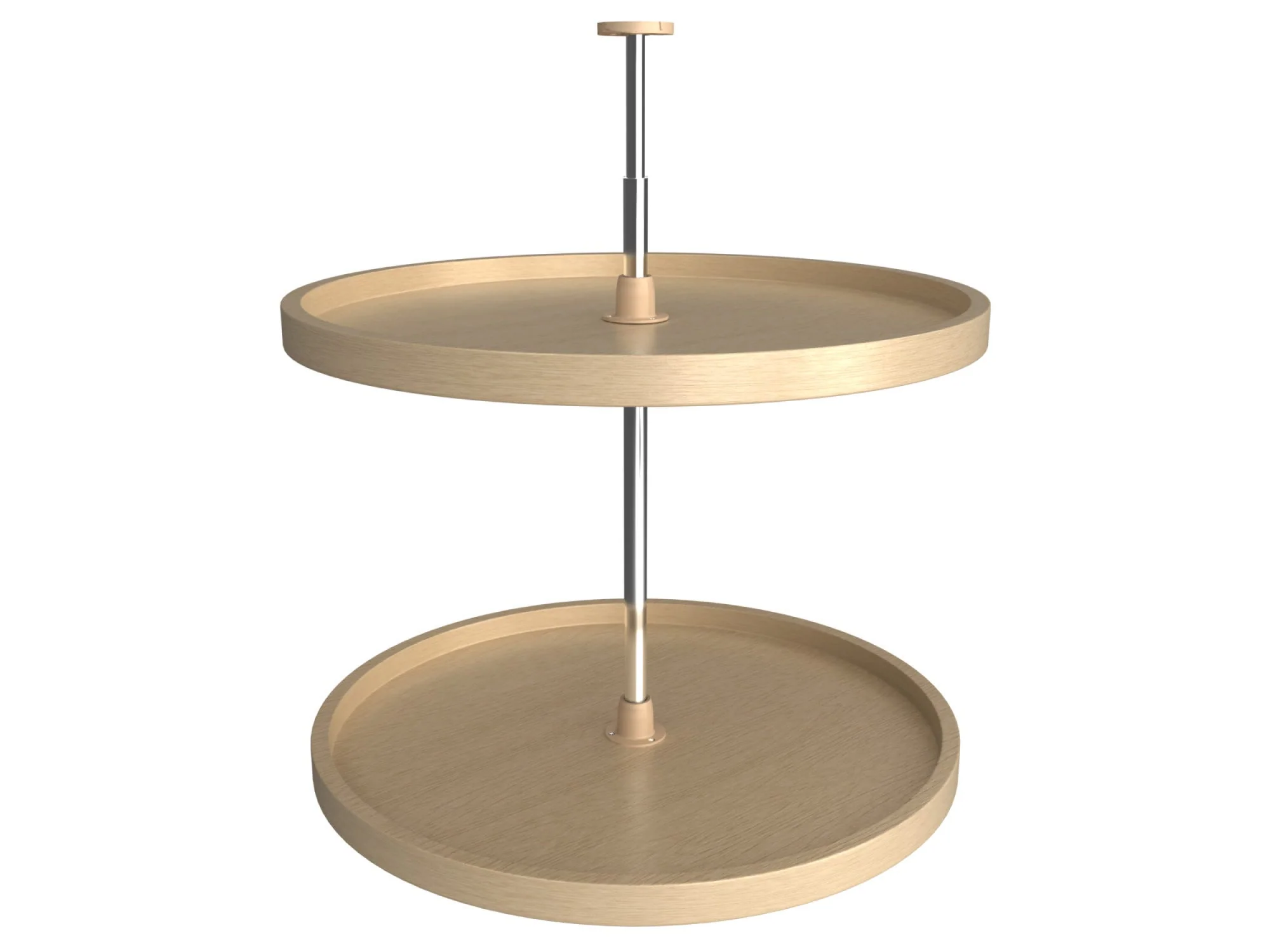 Rev-A-Shelf 2-Tier Wood Full Circle Cabinet Lazy Susan, LD-4BW-062 Series