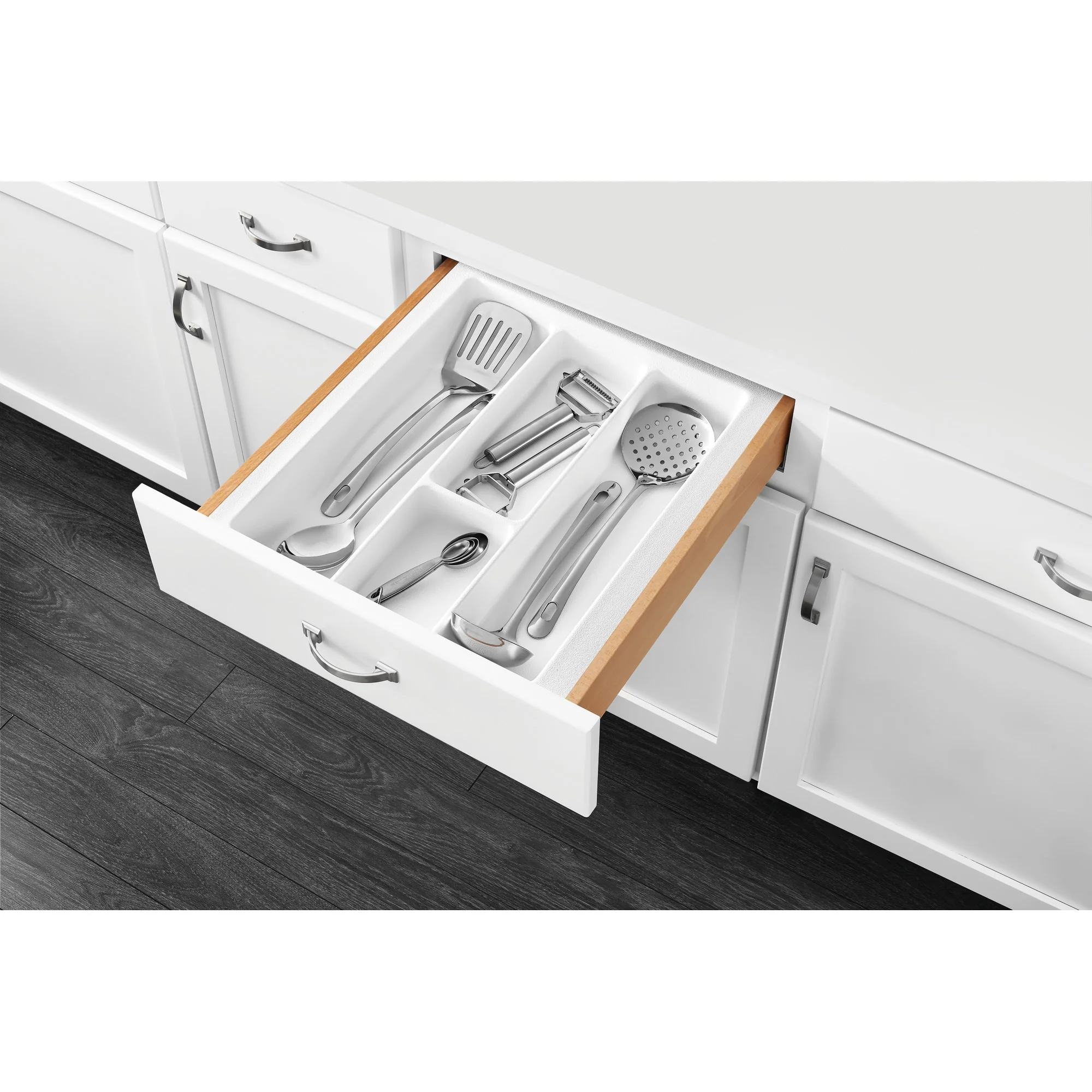 Rev-A-Shelf 21.125-in x 14.75-in Plastic Multi-use Insert Drawer Organizer - Image 2