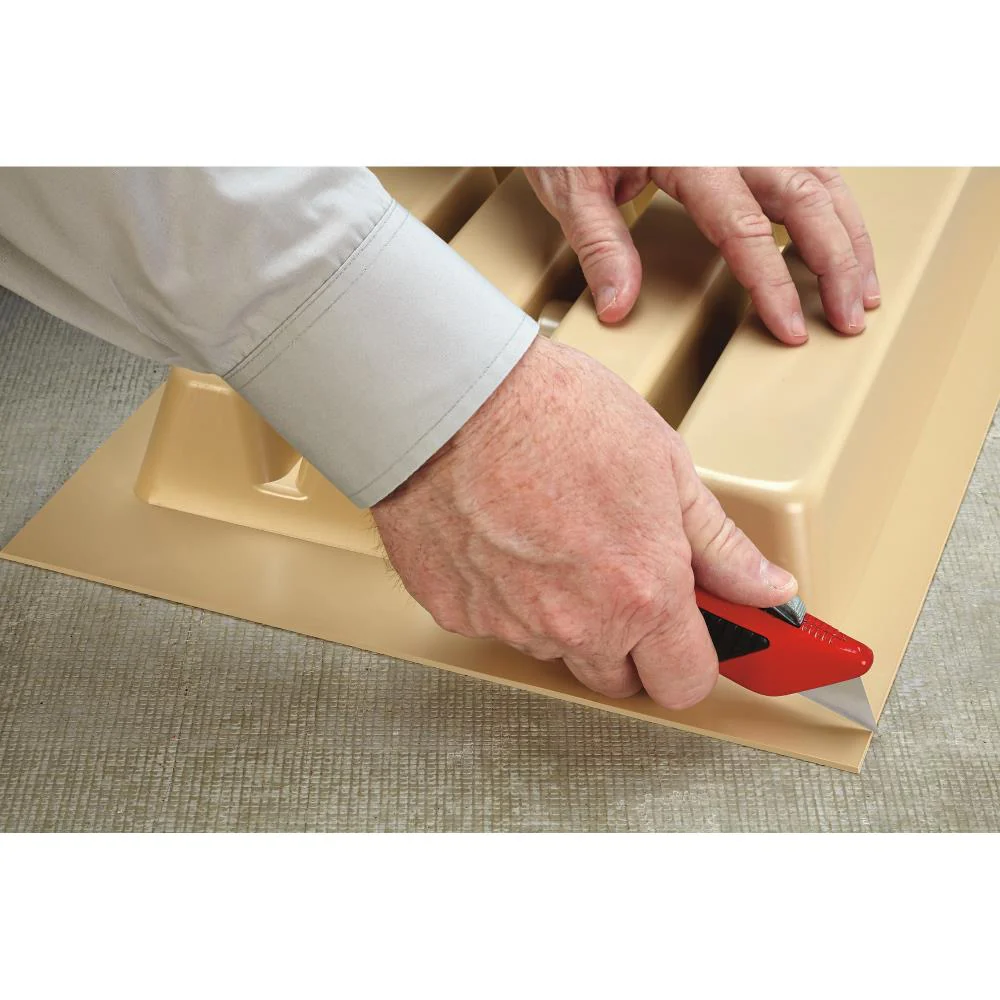 Rev-A-Shelf 21.25-in x 21.875-in Plastic Cutlery Insert Drawer Organizer - Image 3