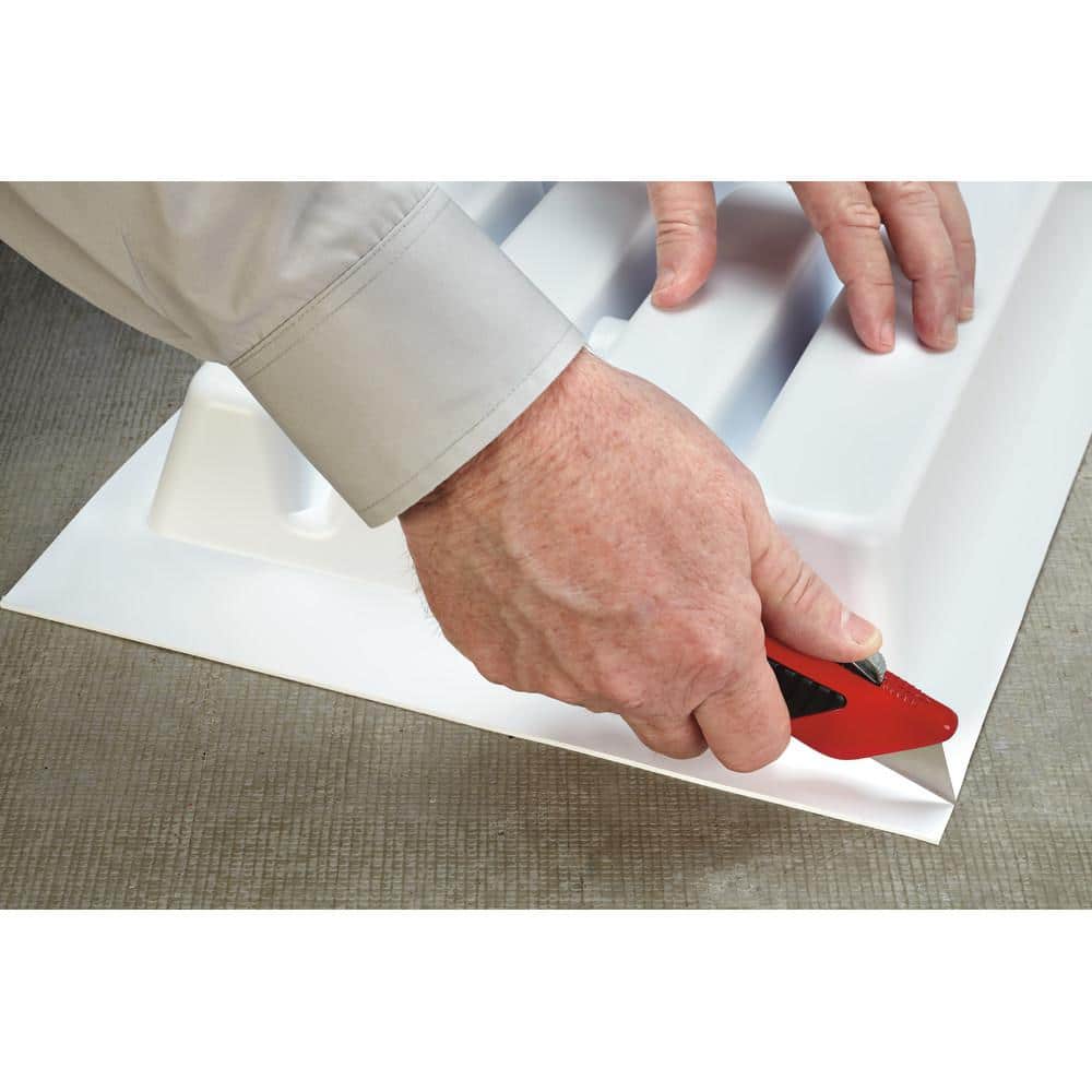 Rev-A-Shelf 21.25 in x 8.625 in Plastic Cutlery Insert Drawer Organizer - Image 4