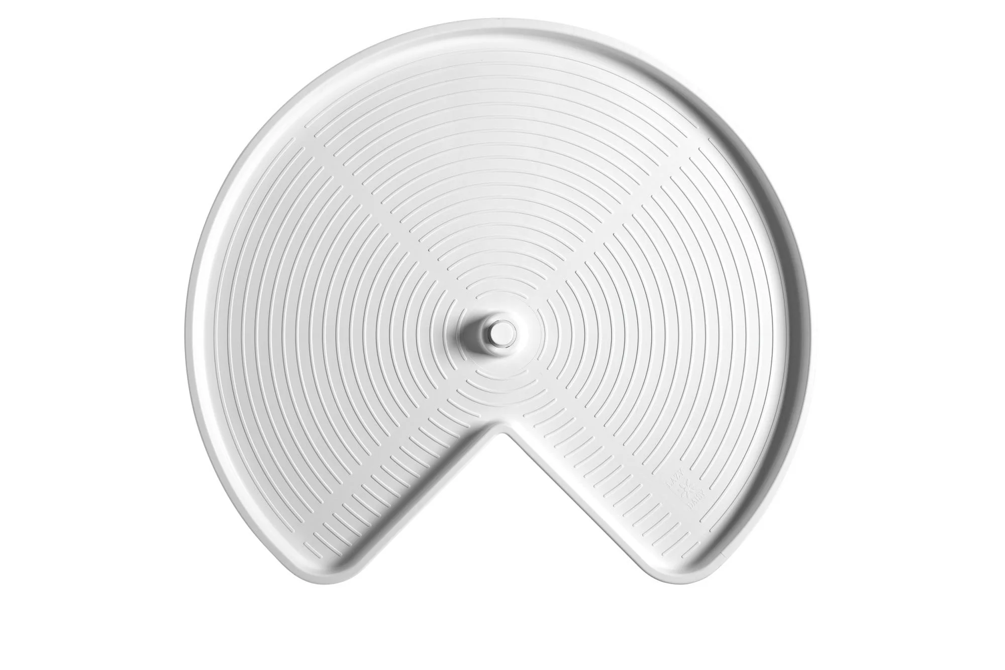 Rev-A-Shelf 24 in Almond Polymer Kidney Lazy Susan, 2-Shelf - Image 7