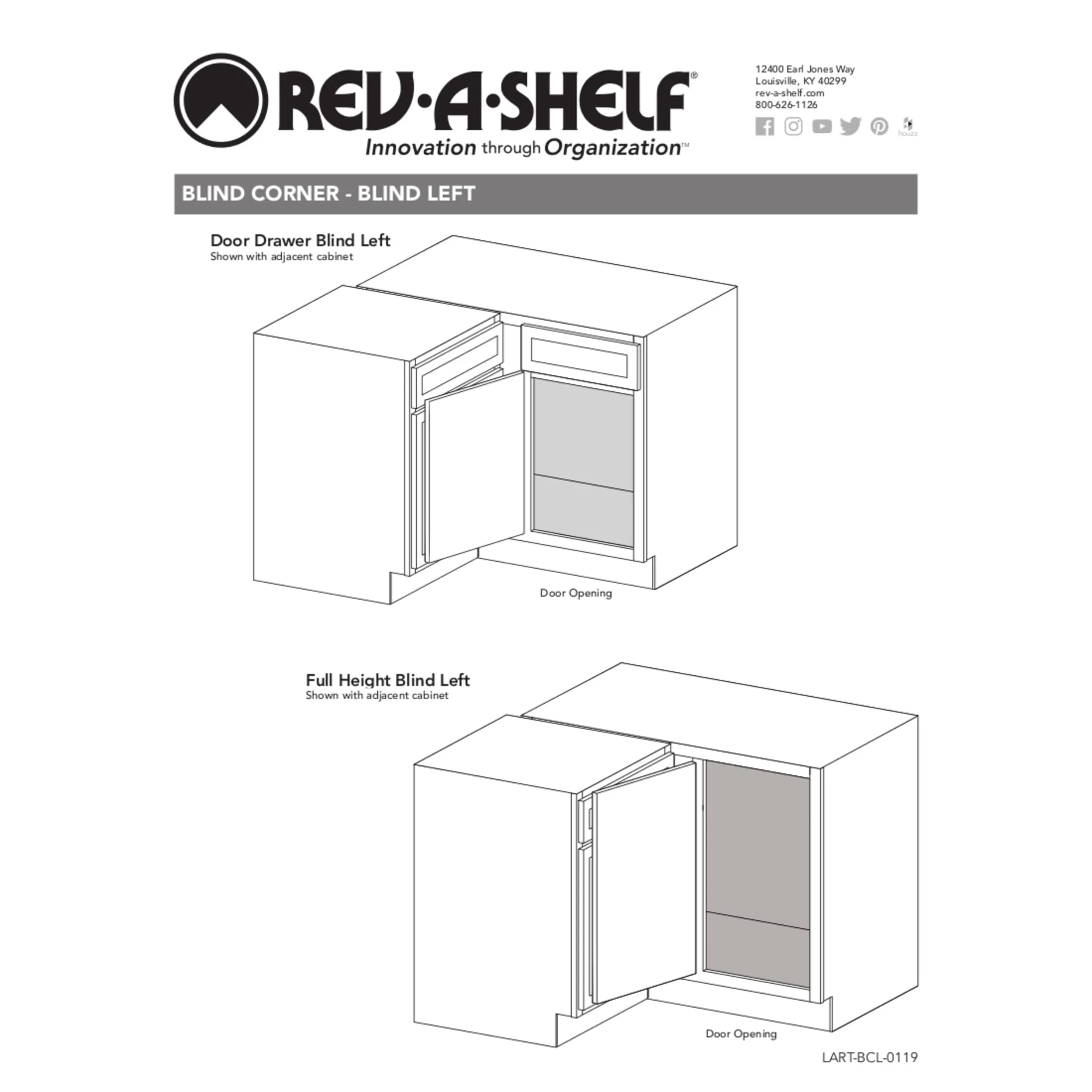 Rev-A-Shelf 26.25-in W x 24-in H 3-Tier Pull-Out Metal Soft Close Baskets & Cabinet Organizer - Image 8