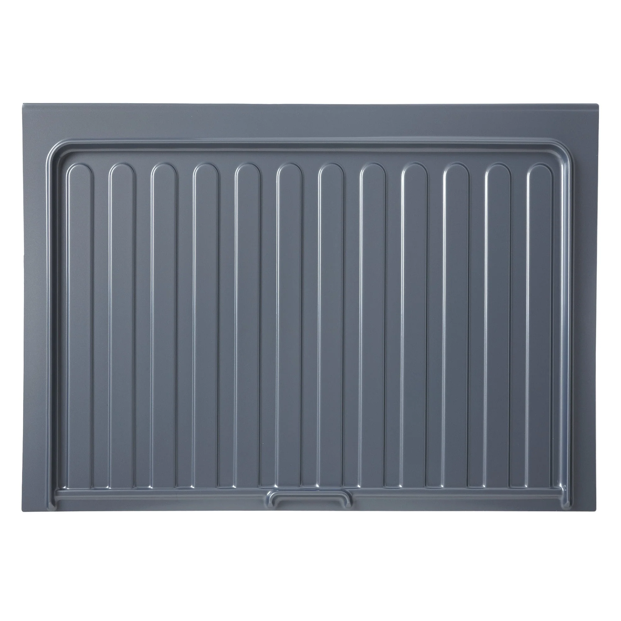 Rev-A-Shelf 28.5-in W x 3-ft L Metallic Silver Undersink Drip Tray, Molded Polymer