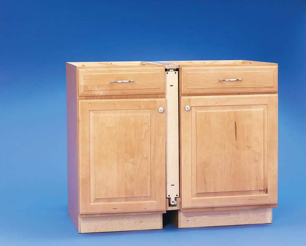 Rev-A-Shelf 3-in W x 30-in H 4-Tier Cabinet-Mount Wood Sliding Shelf Kit - Image 4