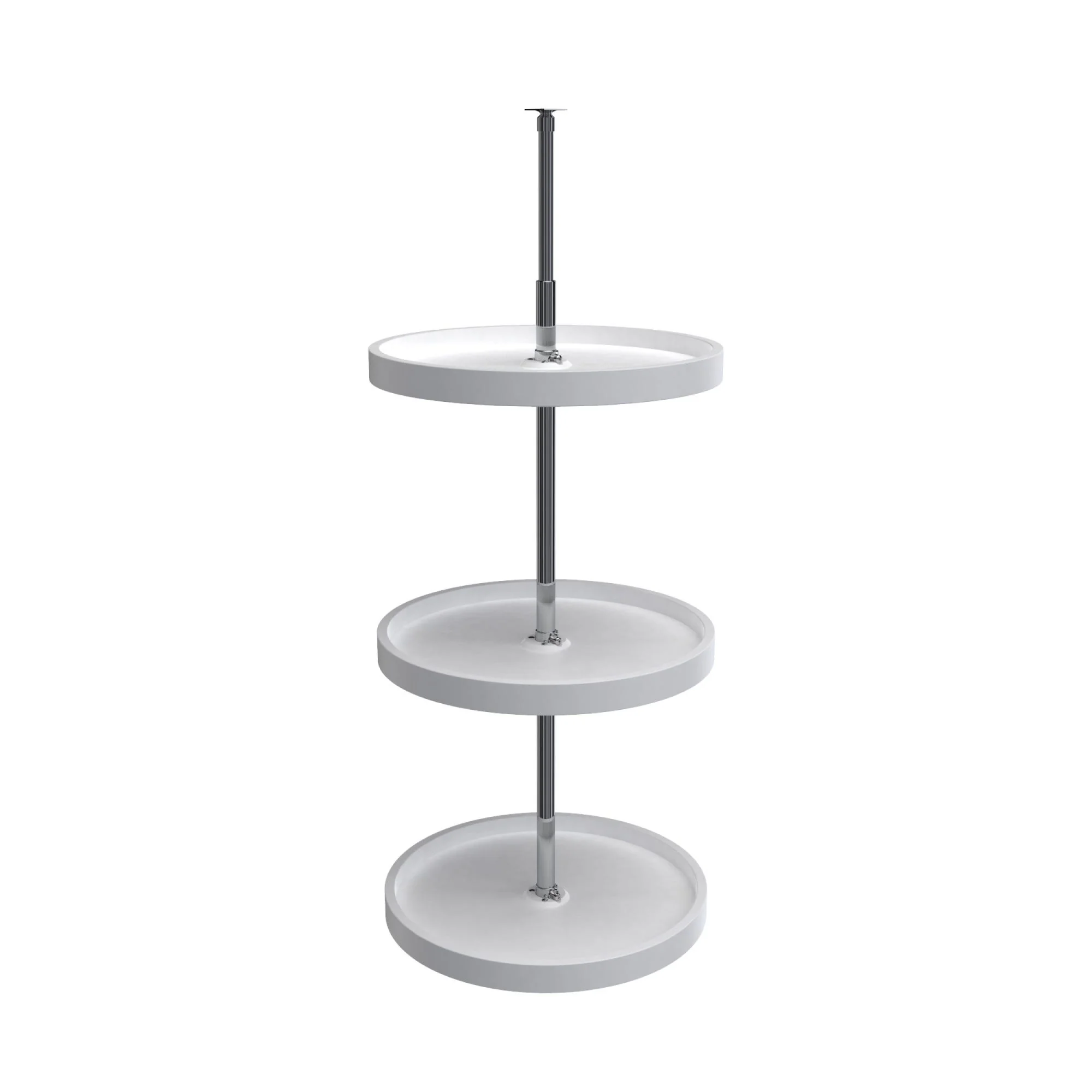 Rev-A-Shelf 3-Tier Plastic Full Circle Cabinet Lazy Susan, 18 in Diameter (6013 Series) - Image 2