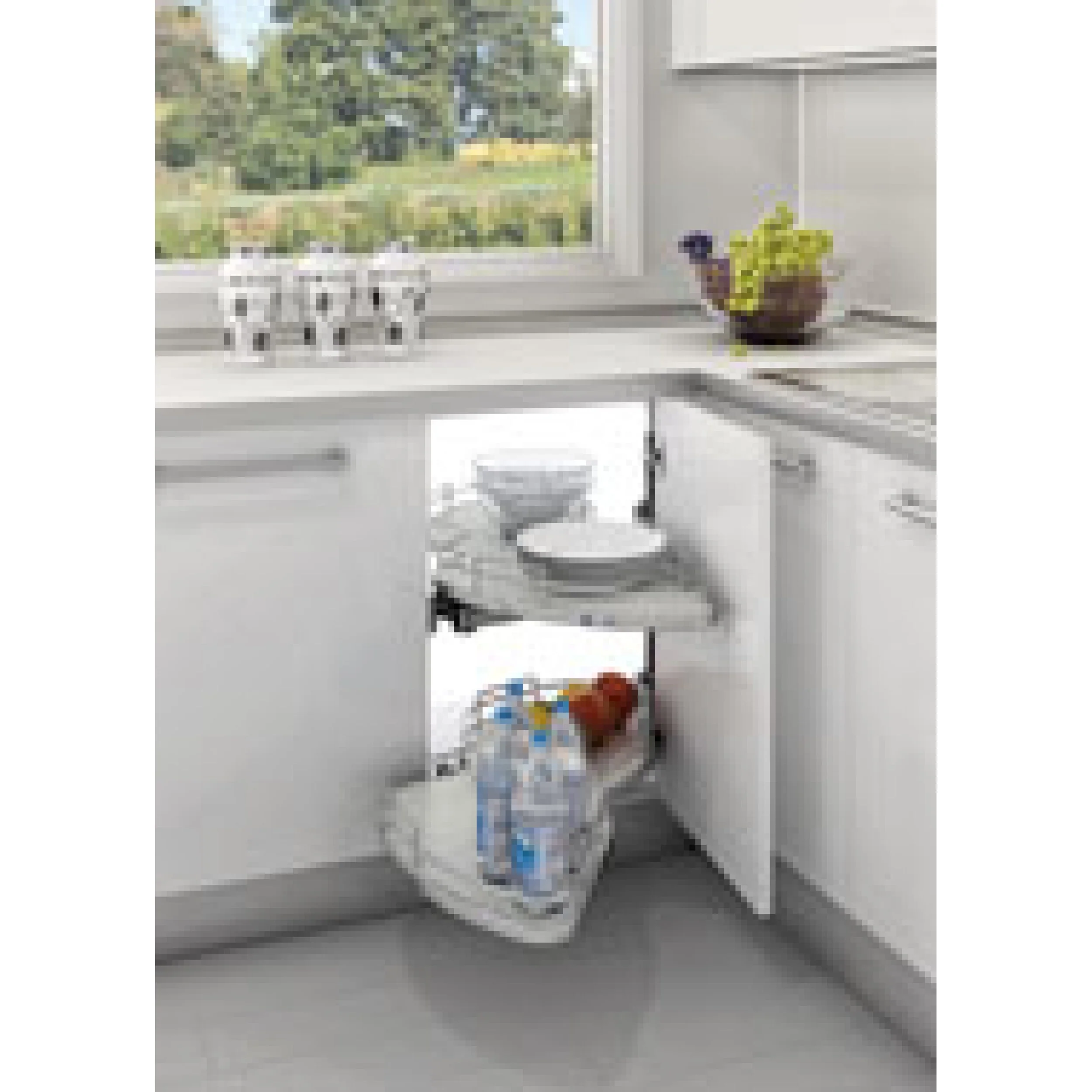 Rev-A-Shelf 4.75-in W x 2-in H x 14-in D Soft-Close Sliding Shelf Kit for Cloud Blind Corner Organizers, 1-Tier - Image 3