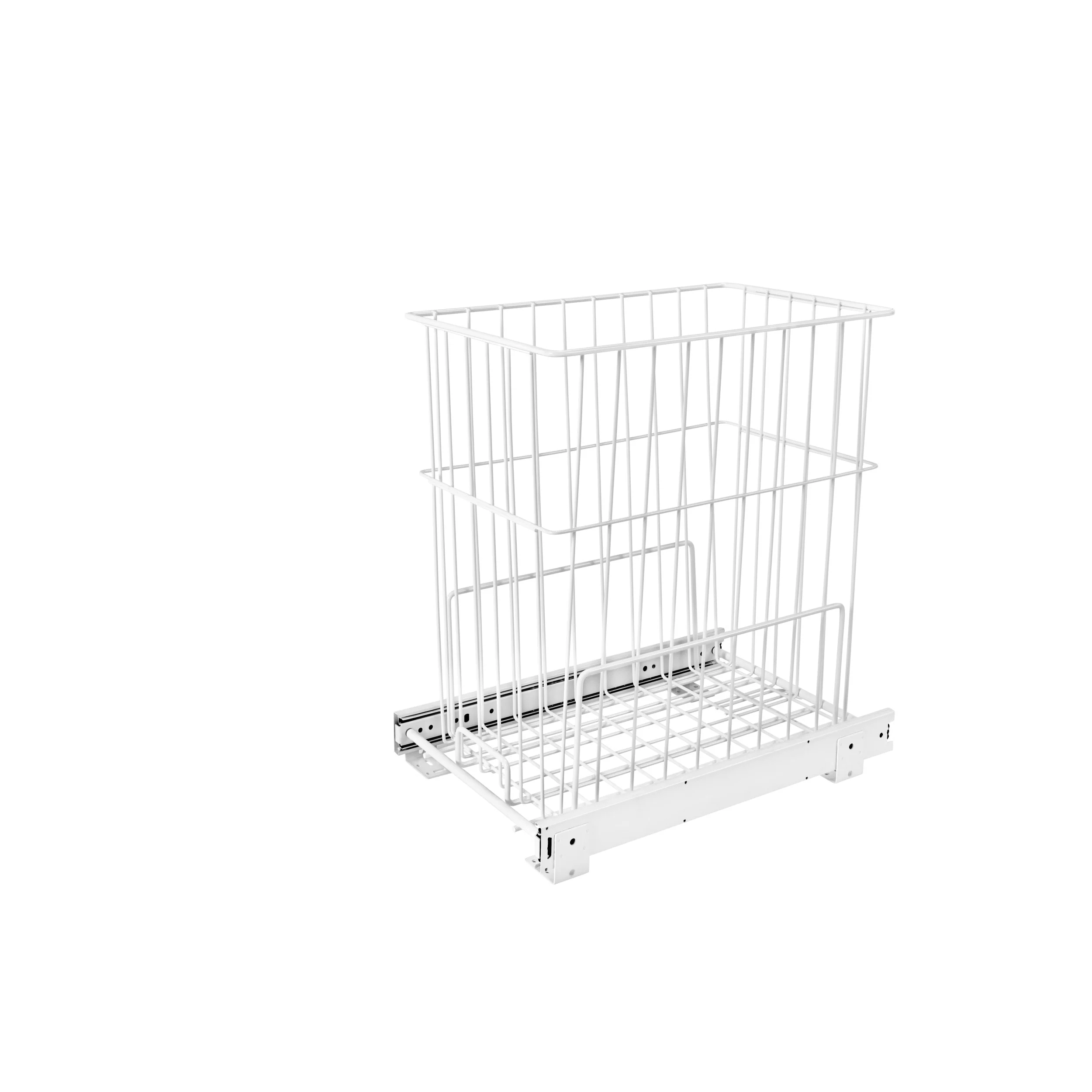 Rev-A-Shelf 8-Quart Plastic Pull-Out Trash Can
