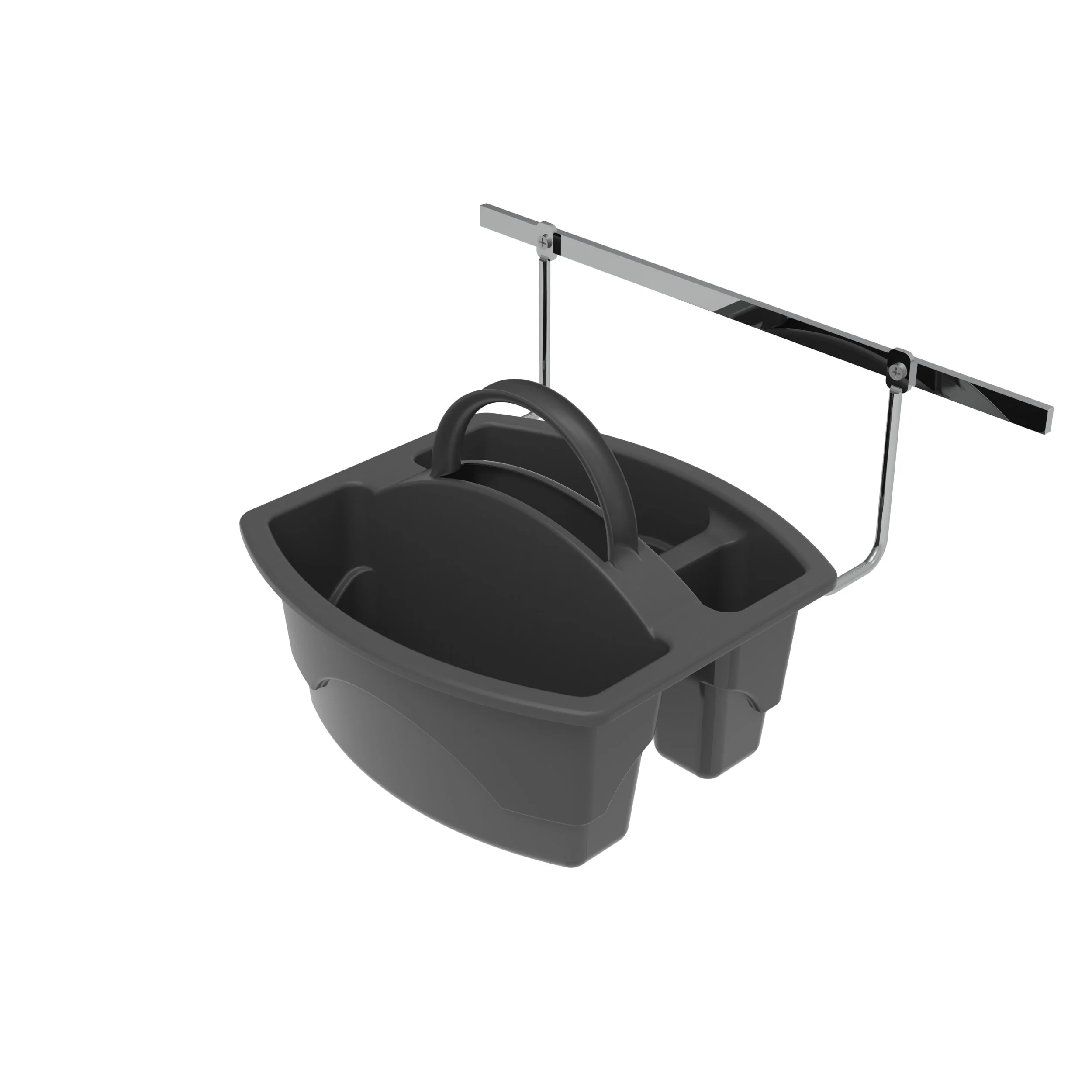 Rev-A-Shelf 9.75-in W x 8.25-in H 1-Tier Pull-Out Metal Cleaning Caddy