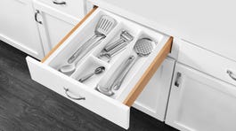 Rev-A-Shelf Extra Large White Polymer Utility Tray, UT-18W-52