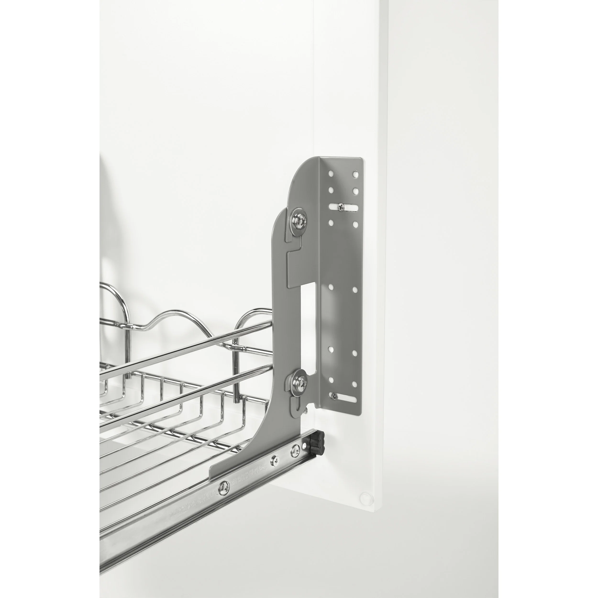 Rev-A-Shelf RV-DM17KIT-5 Metal Pull-Out Trash Can / Basket Door-Mount Kit, Gray/Silver - Image 3