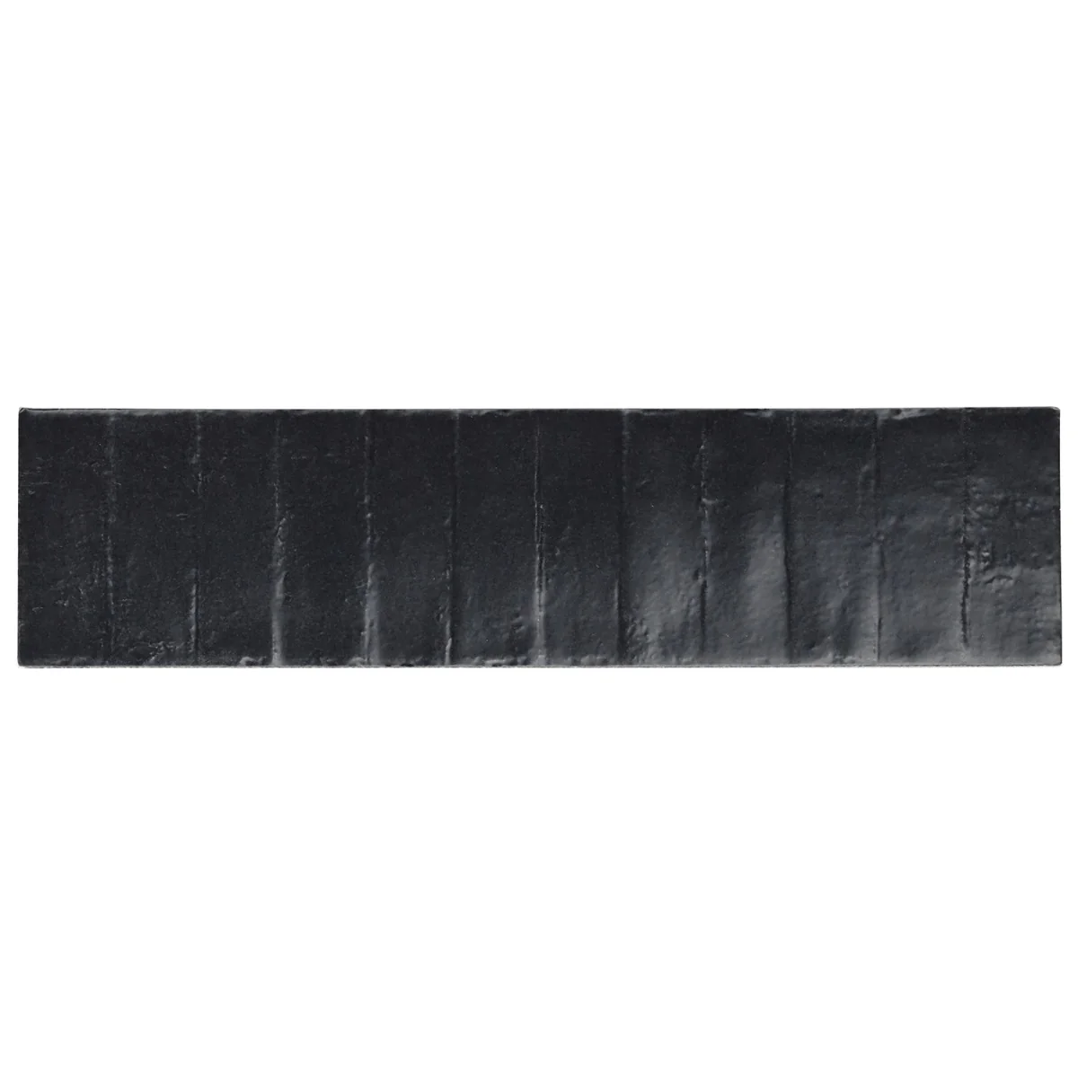 Rework Leather Black 3x12 Matte Porcelain Subway Tile - Lux Tile - Image 5