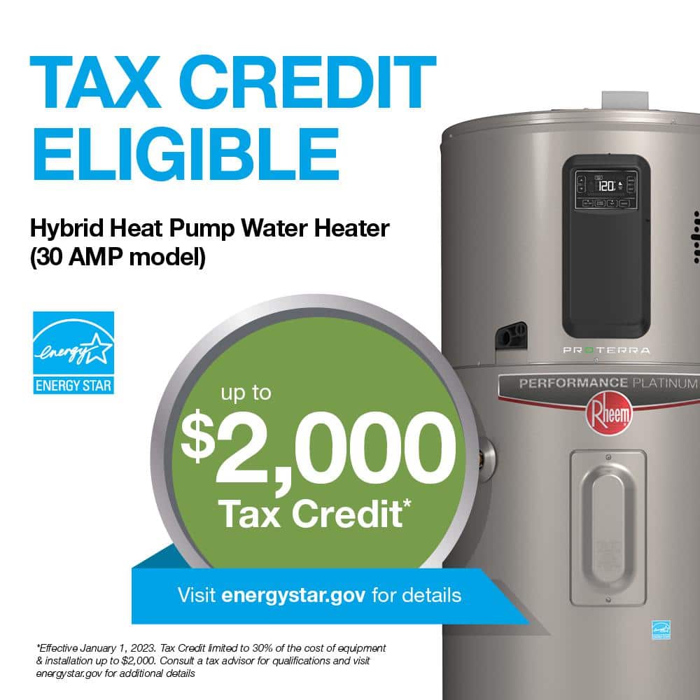 Rheem Performance Platinum 65-Gallon Hybrid Electric Heat Pump Water Heater - Image 13