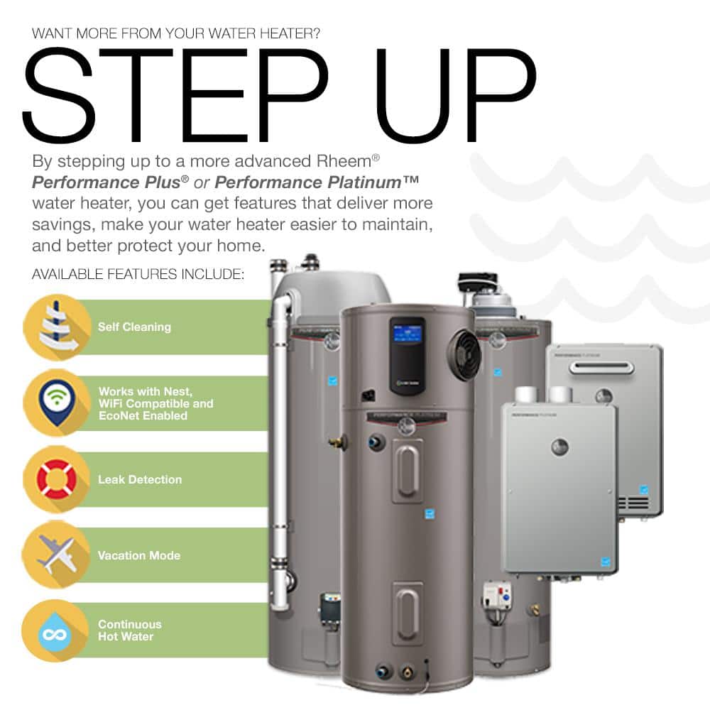 Rheem ProTerra 40 Gal Smart Electric Water Heater with Leak Detection - Image 12