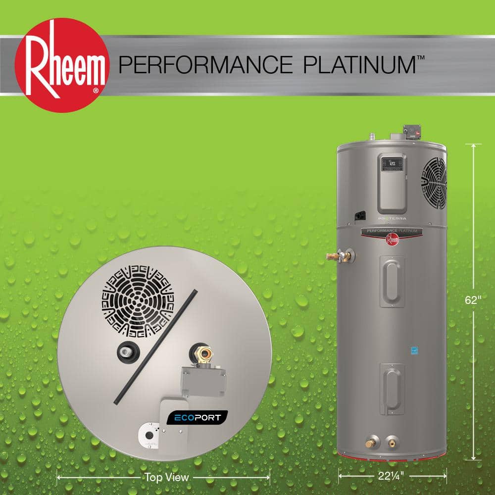 Rheem ProTerra 65 Gal Smart Hybrid Heat Pump Water Heater w/ Leak Detection & Wi-Fi - Image 10