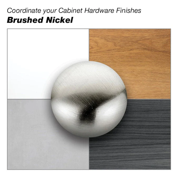 Richelieu Boisbriand 3-in (76mm) Center to Center Brushed Nickel Arch Handle Drawer Pull - Image 2