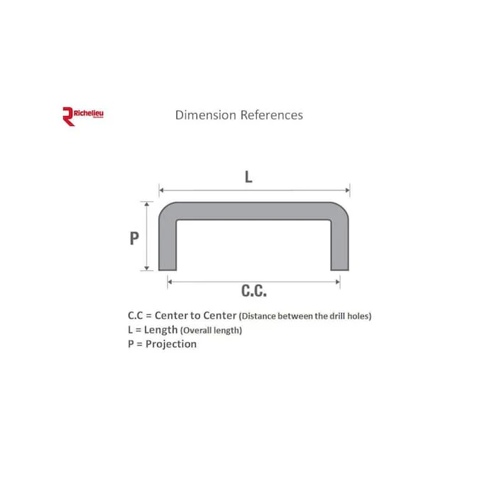 Richelieu Livingston 5-1/16-in (128mm) Center to Center Matte Black Cylindrical Handle Drawer Pull - Image 5