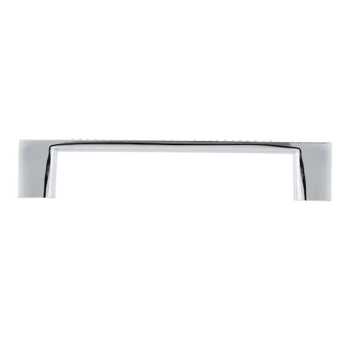 Richelieu Merritt (96mm) Center to Center Chrome and Crystal Rectangular Handle Drawer Pull - Image 3