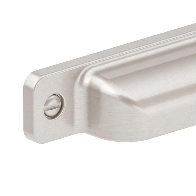 Richelieu Torino (128mm) Center to Center Rectangular Cup Drawer Pull - Image 3