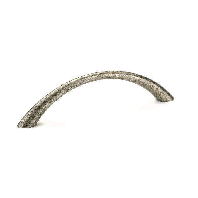 Richelieu Utopia 3-3/4-in (96mm) Center to Center Pewter Arch Handle Drawer Pull
