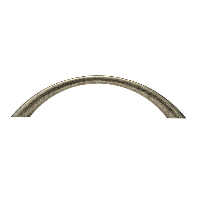 Richelieu Utopia 3-3/4-in (96mm) Center to Center Pewter Arch Handle Drawer Pull - Image 3