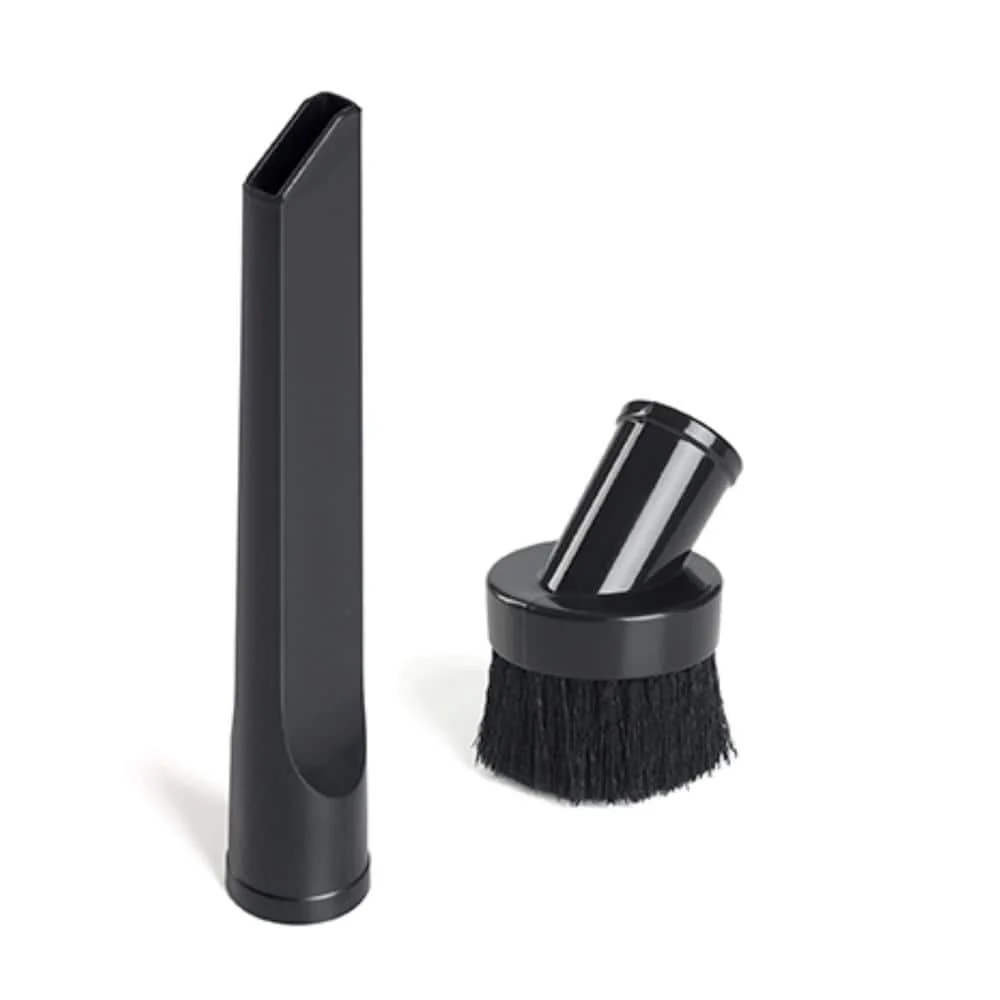 RIDGID 1-1/4 in. Dusting Brush & Crevice Tool Accessory Kit for Wet/Dry Shop Vacuums (VT1412)