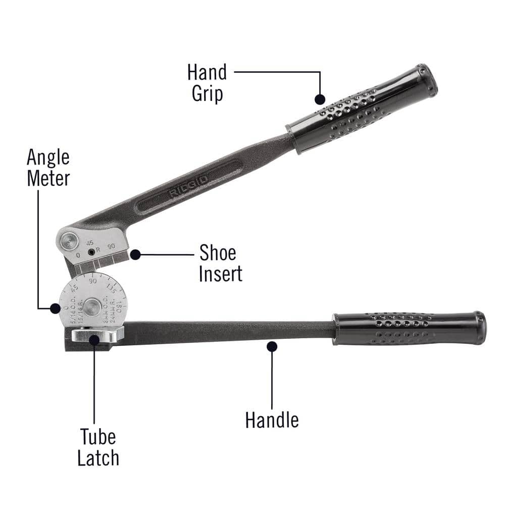 RIDGID 1/2 in. Capacity Model 408 Tubing Bender - Image 3
